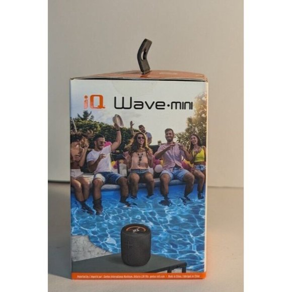 iQ Wave Mini Waterproof Bluetooth Portable Electronic Speaker NIB - Picture 2 of 6